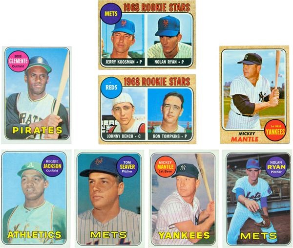 - 1968 and 1969 Topps Complete Baseball Card Sets