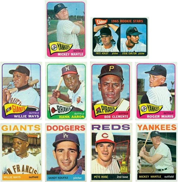 - 1964 and 1965 Topps Sets