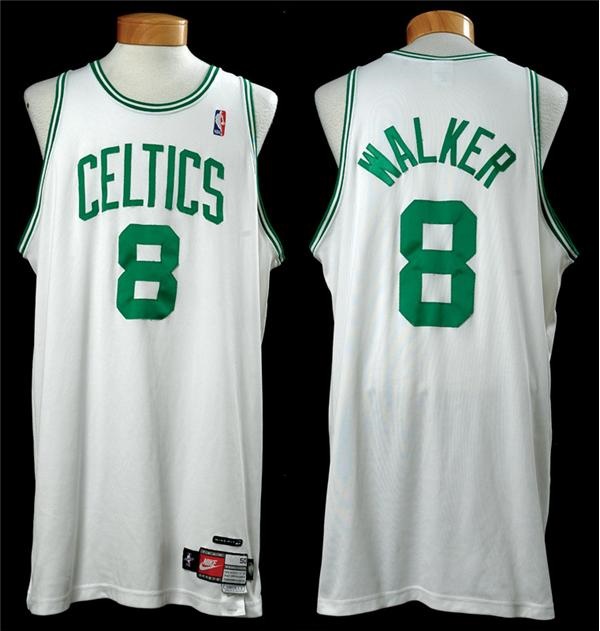 - 1998-99 Antwoine Walker Game Worn Boston Celtics Jersey
