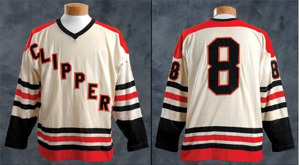 The Chris Berg Collection - 1973-74 Howie Menard Game Worn Baltimore Clippers Jersey (White)