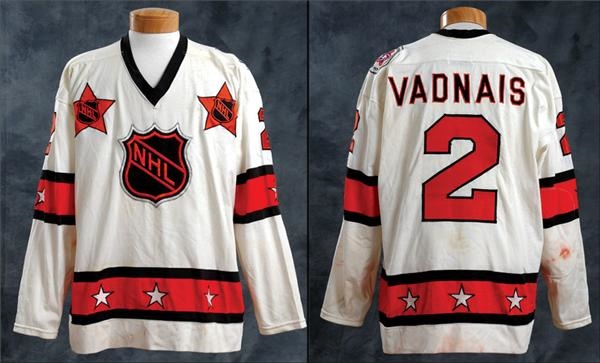 - 1976 Carol Vadnais Game Worn NHL All-Star Game Jersey