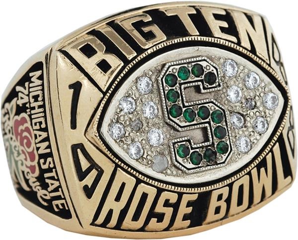 - 1988 Michigan State Rose Bowl Championship Ring