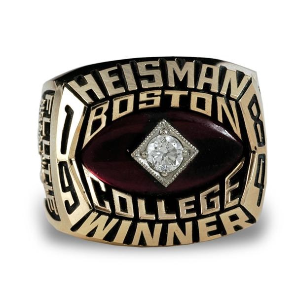 - 1984 Doug Flutie Heisman Trophy Ring