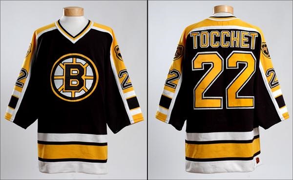 - 1996-97 Rick Tocchet Game Worn Bruins Jersey