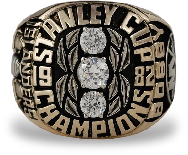 - 1982 Mike Bossy Stanley Cup Championship Salesman Sample Ring