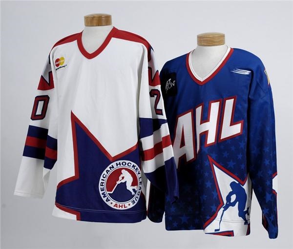 The Chris Berg Collection - 1995 & 1999 AHL Game Worn All-Star Game Jerseys