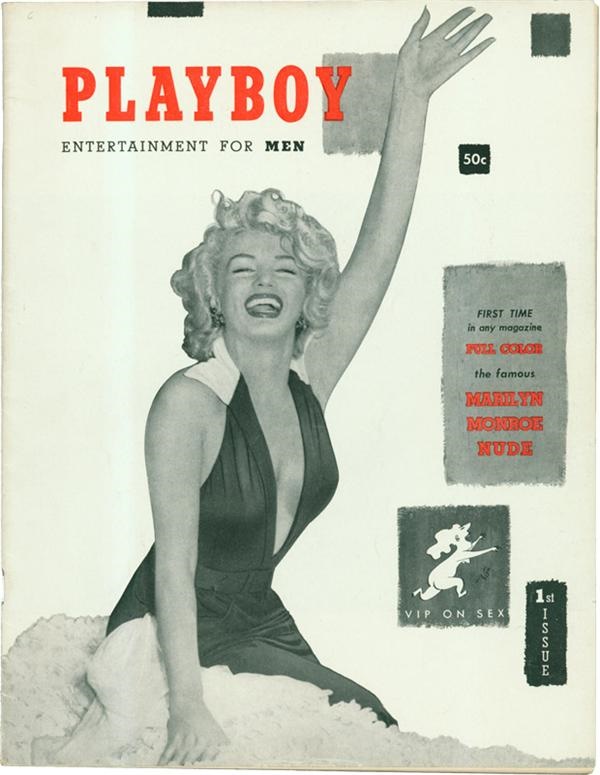 - Playboy #1 with Marilyn Monroe