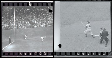 Giants - Dusty Rhodes 1954 World Series Original Negatives (6)