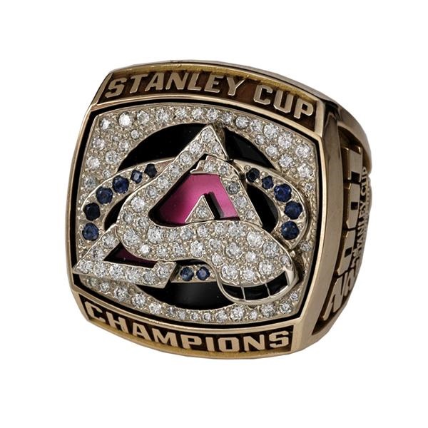 - 2001 Colorado Avalanche Stanley Cup Championship Ring
