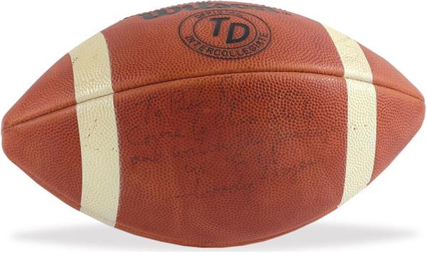 - Woody Hayes Signed Football