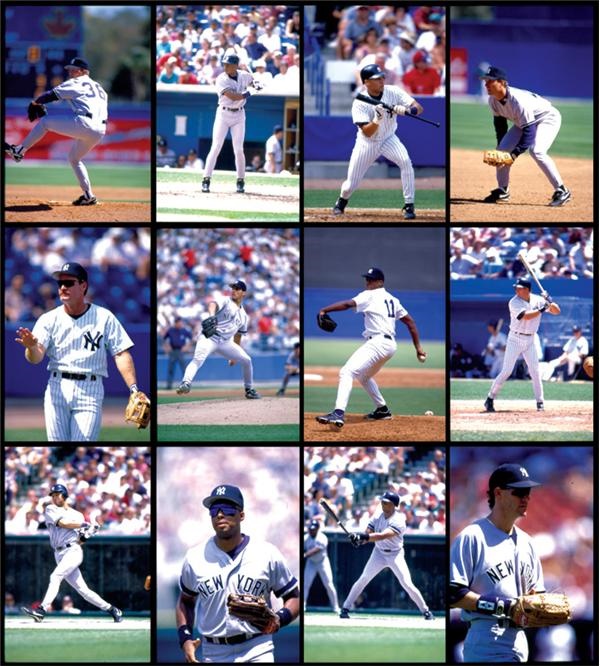 - 1996 New York Yankee Original Negatives from Donruss Photographer (1,500)