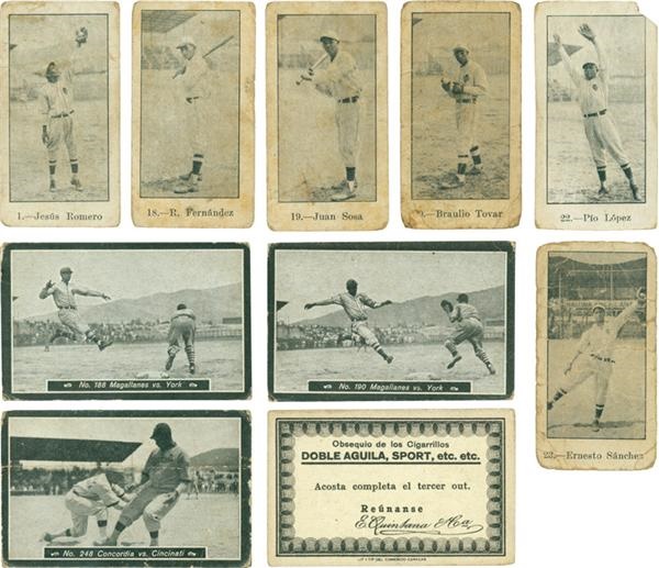 Baseball Memorabilia - Rare Vintage Venezuelan Baseball Collection of 26 Cards