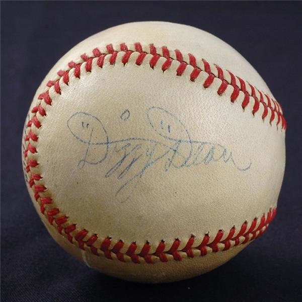 Dizzy Dean Vintage Single Signed Baseball