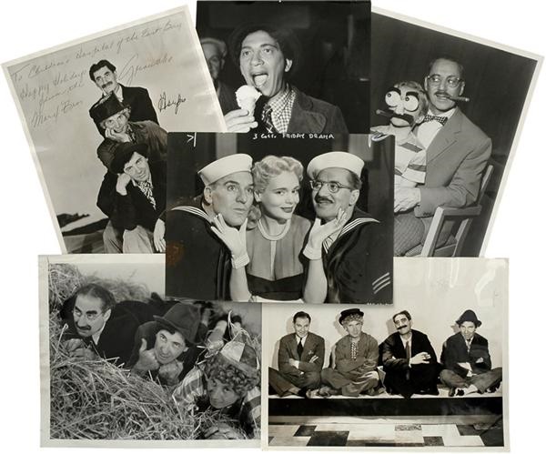 Non-Sports photographs - The Marx Brothers and Groucho Marx Original Photographs (12)