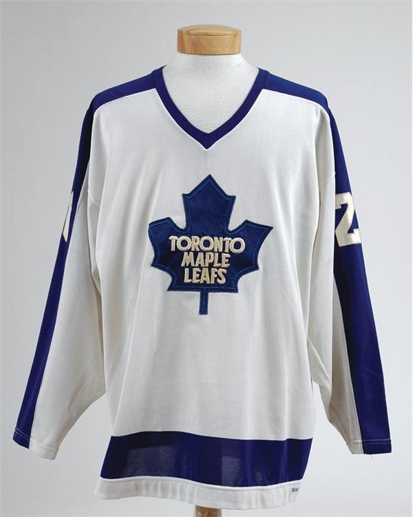 Hockey Equipment - Mark Kirton 1980-81 Toronto Maple Leafs Jersey