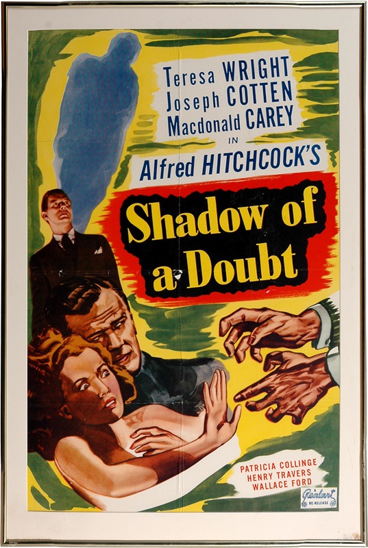 - Shadow of a Doubt One Sheet Film Poster