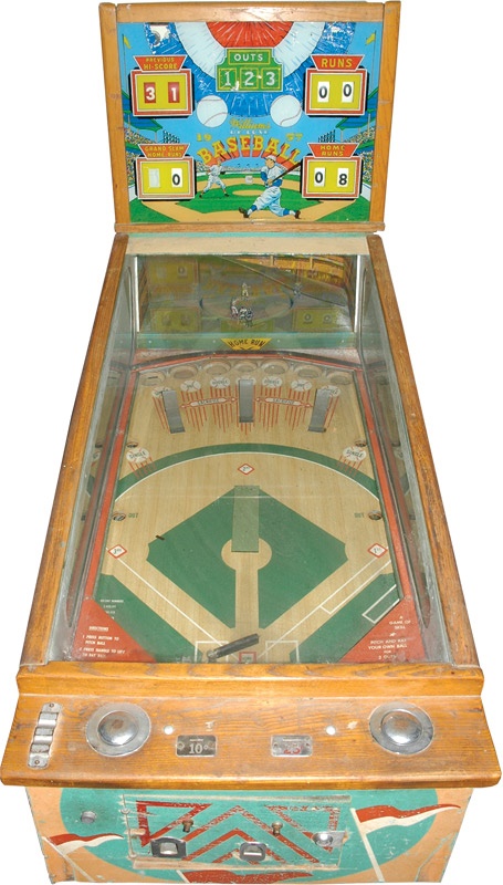 - Williams 1950&#39;s Baseball Pinball Machine
