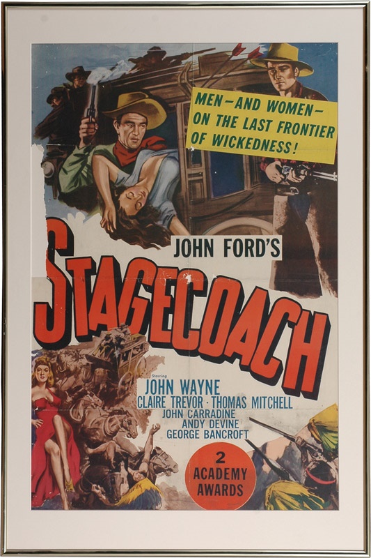 Entertainment - Stagecoach One Sheet Movie Poster