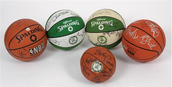 - Signed NBA Basketball Collection (5)