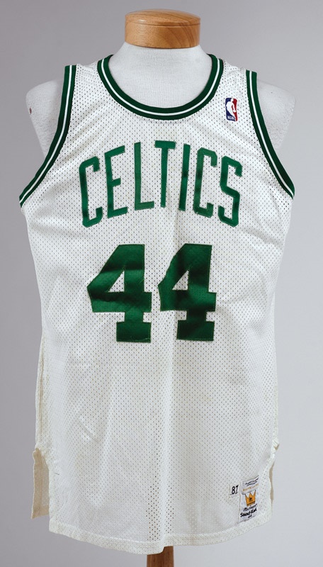 - 1987 Danny Ainge Game Worn Celtics Playoff Jersey