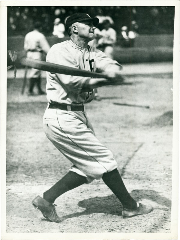 - 1926 Ty Cobb Swinging Bat Photo