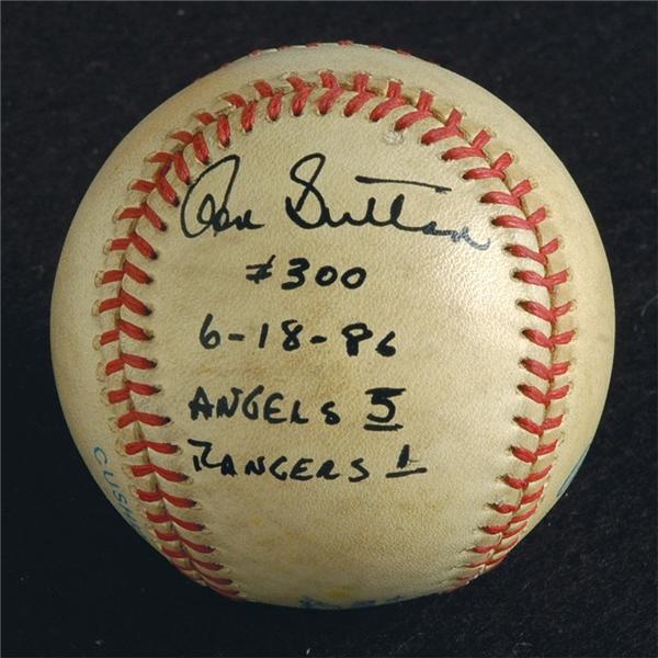 - Don Sutton 300th Win Game Used Baseball
