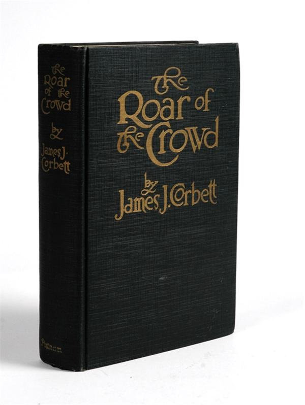 - James J. Corbett Signed Copy of &quot;The Roar of the Crowd&quot;