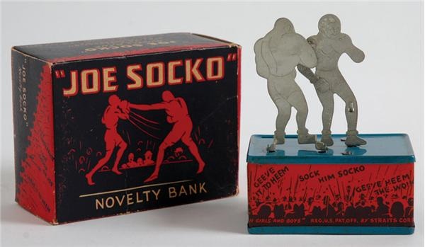 - &quot;Joe Socko&quot; Boxing Bank in Original Box