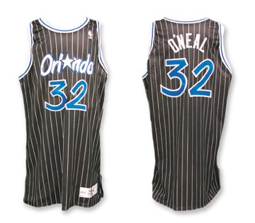 - 1995-96 Shaquille O'Neal Game Worn Jersey