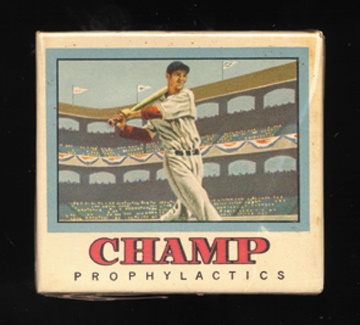 Ted Williams - 1950's Ted Williams Prophylactics Box of Twelve