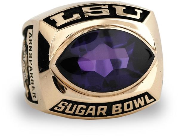 - 1985 LSU Football Sugar Bowl Ring