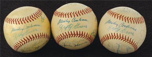 - 1931 World Series Reunion Baseball Collection (3)