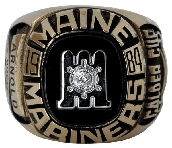 - 1984 Maine Mariners AHL Championship Ring