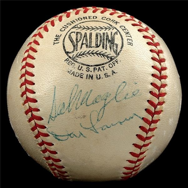 - 1956 Game Used Baseball From Don Larsen&#39;s Perfect Game