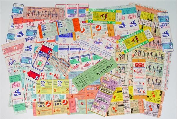 - Great Collection of Phantom World Series Tickets (71)