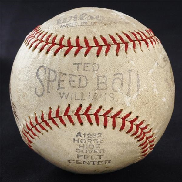- 1950's Roy Campanella Single Signed Baseball