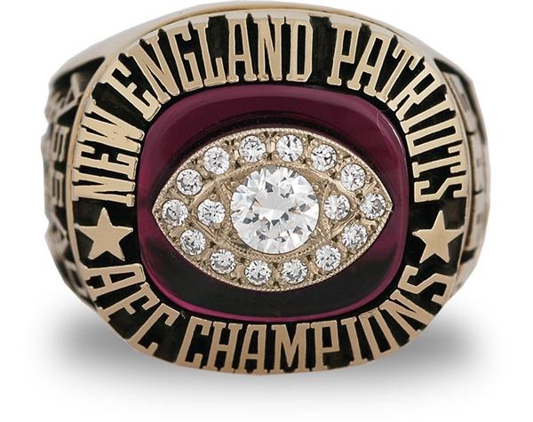 1985 New England Patriots AFC Championship Ring