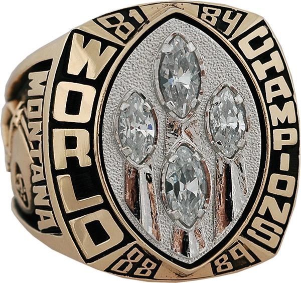 - 1989 San Francisco 49ers World Championship Ring