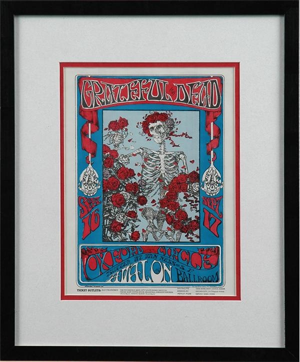 - 1966 Grateful Dead Concert Handbill (8&quot;x11&quot;)