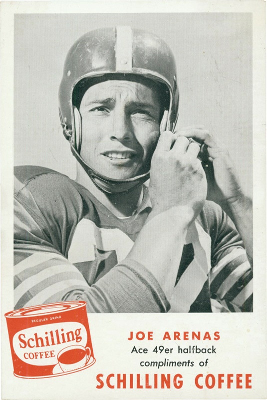 Sports and Non Sports Cards - Ultra Rare Schilling Coffee Card Joe Arenas