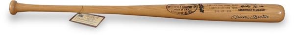 - Mickey Mantle Signed 536 HR Stats Bat