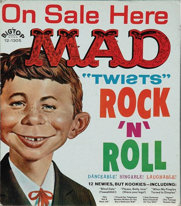 - Mad Magazine LP Cardboard Display