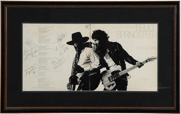 - Bruce Springsteen And The E Street Band Vintage Signed &quot;Born To Run&quot; Album