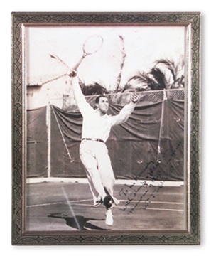 Tennis - 1920's Bill Tilden Signed Photo (8x10" framed)