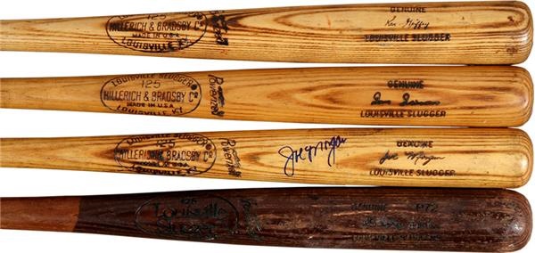 - Group Of Four Reds Game Used Bats With Joe Morgan