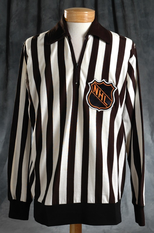 Hockey Equipment - Ray Scapinello Game Worn Linesman Shirt