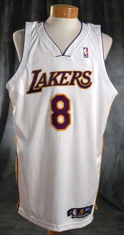 - 2004-05 Kobe Bryant Game Worn Los Angeles Lakers Jersey