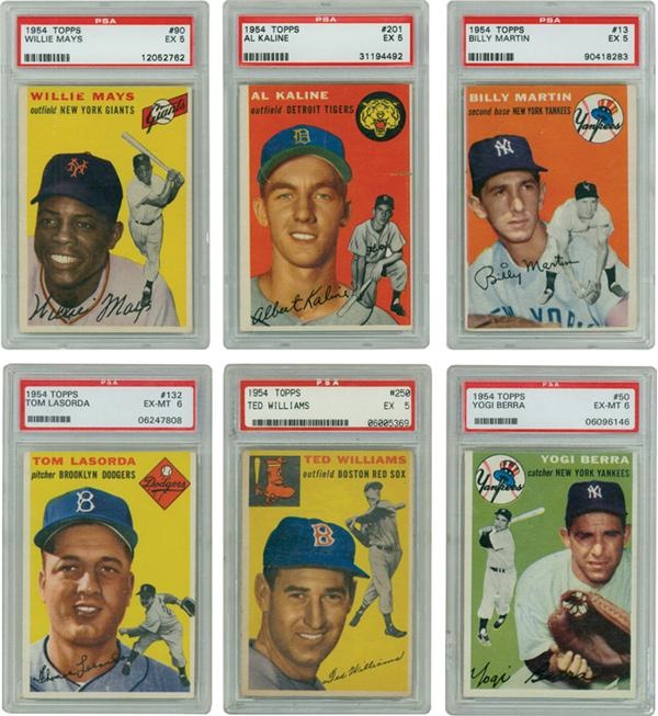 - 1954 Topps Complete Set