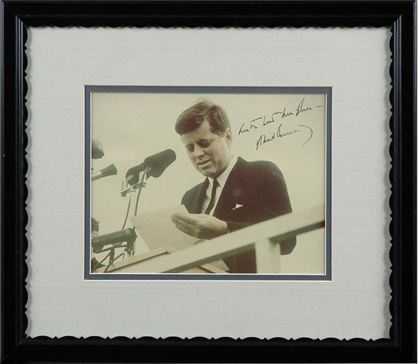 - John F. Kennedy Signed Photograph