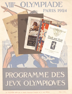 1924-56 Olympic Programs